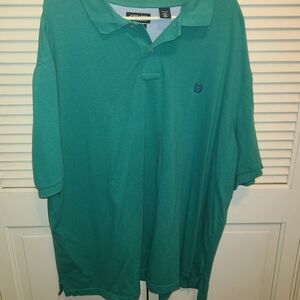 Chaps Green Polo Shirt for Men